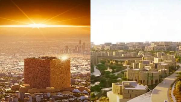 துபாய்கே “டஃப்”.. வேற லெவல் சவூதி! “கியூப்” வடிவில் நகரம் - அது என்ன முகாப்? கஃபதுல்லாவின் காப்பியா?