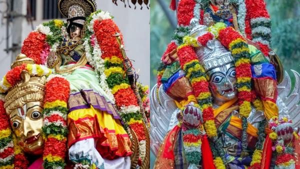 ஸ்ரீரங்கம் ரங்கநாதர் கோயிலில் மாசி தெப்பத்திருவிழா.. வெள்ளி கருட சேவை பார்த்தால் என்ன விஷேசம்