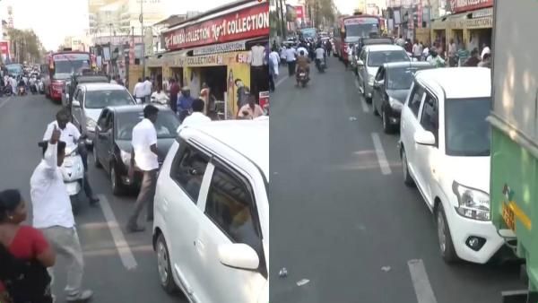 6 மணிக்கு பிறகு சேஞ்ச் ஆன ஈரோடு கிழக்கு.. சாலைகளில் கடும் டிராபிக் ஜாம்..அணிவகுத்த கட்சி நிர்வாகிகள்