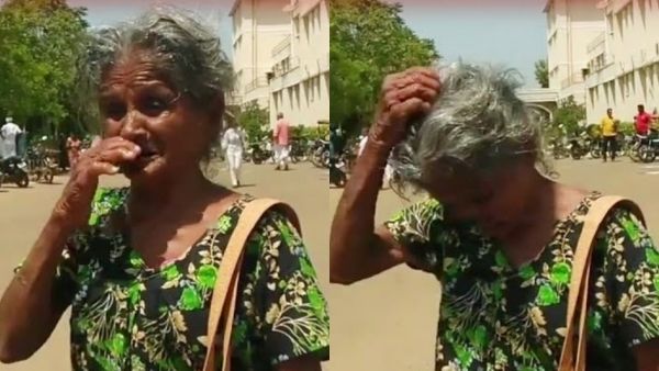 மகனும், மருமகளும் சொத்தையெல்லாம் வாங்கிட்டு அடிச்சு வெளிய அனுப்பிட்டாங்க.. கதறி அழுத மூதாட்டி