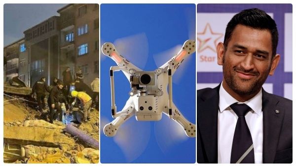 துருக்கி நிலநடுக்கம்.. மீட்பு பணியில் சென்னை ட்ரோன்கள்..தோனிக்கு நெருக்கமான நிறுவனம் உதவி! சூப்பர்