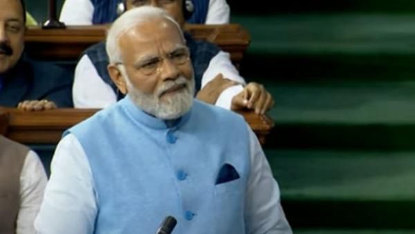 அட தேர்தலுக்காக இல்லைங்க.. அமலாக்கத்துறை தான் எதிர்க்கட்சிகளை இணைக்கிறது.. லோக்சபாவில் மோடி கிண்டல்