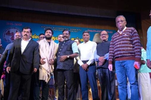 வாழ்த்து மழையில் விக்ரமன்.. டெல்லி தமிழ் சங்கத்தில் கவுரவித்த திருமா! செல்லும் இடமெல்லாம் சிறப்பு