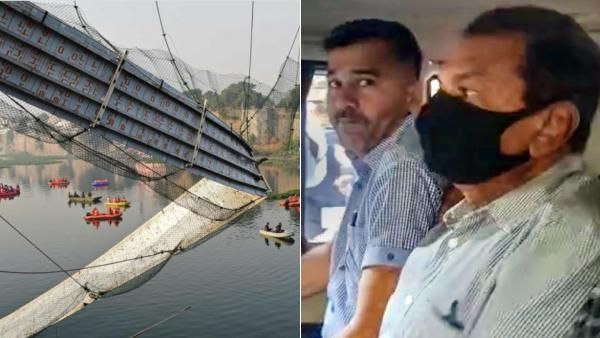 உயிர் துறந்த 135 பேர்.. நாட்டை உலுக்கிய குஜராத் பால விபத்து! ஒப்பந்ததாரருக்கு 7 நாள் போலீஸ் கஸ்டடி