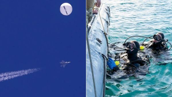 கடலில் கண்டெடுக்கப்பட்ட சீன உளவு பலூன் பாகங்கள்! கண்டுபிடித்த அமெரிக்காவிற்கு ஷாக்! என்ன இருந்தது?