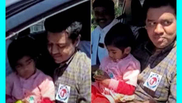 ஜம்ஜம்முன்னு மடியில் ஏறி.. அதுவும் 