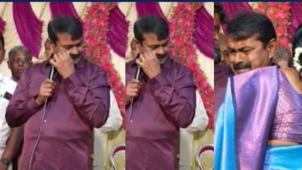 சட்டென உடைந்து.. கட்டுக்கடங்காமல் கண்ணீர்விட்ட சீமான்.. உணர்ச்சி வசப்பட்ட சகோதரி.. என்ன நடந்தது?