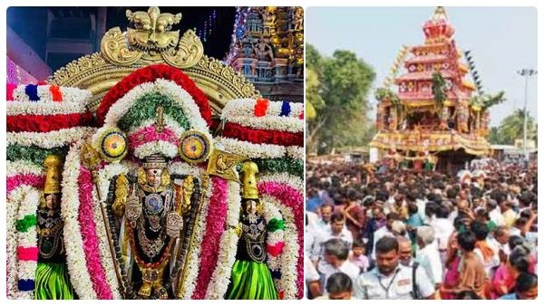 பார்புகழும் பழனியில் திருக்கல்யாணம்..இன்று தைப்பூச தேரோட்டம்..முருகனை காண குவியும் பக்தர்கள்