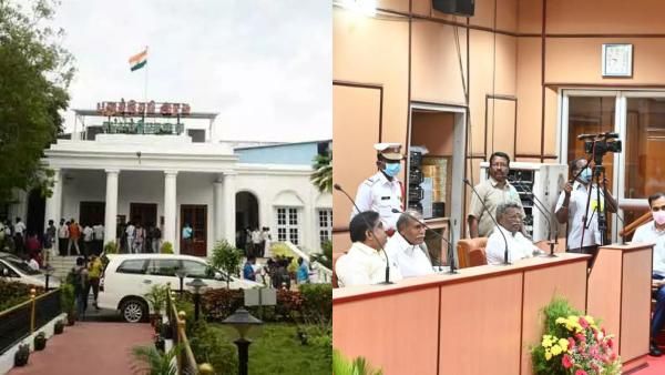 யூனிபார்ம் கிடையாதா? பள்ளி சீருடையில் சட்டசபைக்கு வந்த.. புதுச்சேரி திமுக எம்எல்ஏக்கள்.. பரபரப்பு!