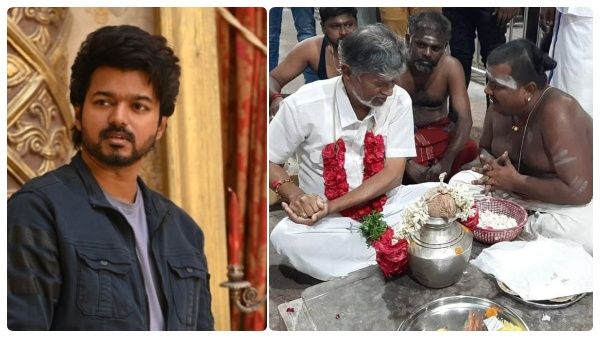 ராமேஸ்வரம் அக்னி தீர்த்த கடலில் புனித நீராடிய எஸ்.ஏ சந்திரசேகர்.. விஜய் குறித்து முக்கிய 