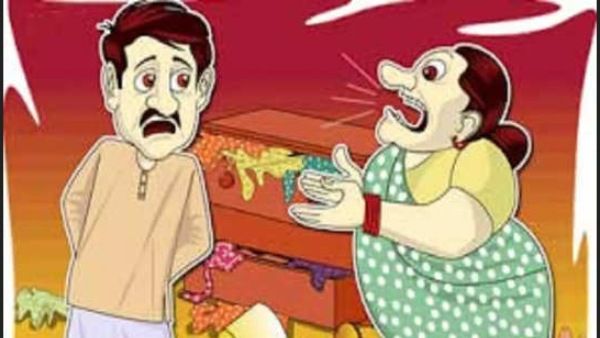 பல்டி அடிக்கிறதுல நானெல்லாம் பிஎச்டி படிச்சவனாக்கும்... கணவன் மனைவி ஜோக்ஸ்