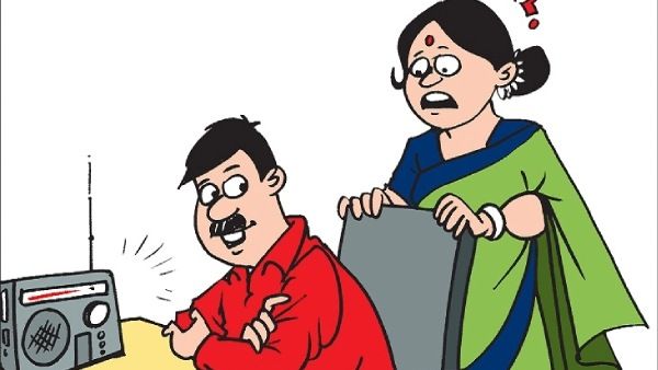 ஏய்..எப்புட்றா..வேற லெவல் அர்ச்சனை..கணவன் மனைவி ஜோக்ஸ்