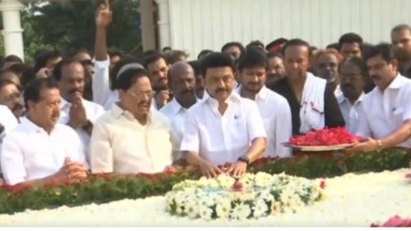 வரலாற்று சாதனை நாயகர் அண்ணா..54வது நினைவு நாள்..பிரம்மாண்ட பேரணி..முதல்வர் ஸ்டாலின் அஞ்சலி