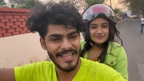 பைக்கில் வேகமாக சென்ற TTF வாசன்.. பின்னாடி இருந்து பயத்தில் அலறிய மௌன ராகம் ரவீணா!