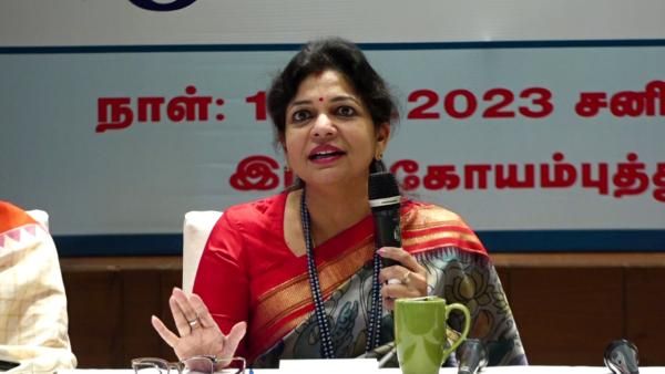 கையெழுத்து இயக்கம்! 10 லட்சம் பேர் இலக்கு! சவுமியா அன்புமணியின் மெகா பிளான்! கோவையில் நடந்த கூட்டம்!