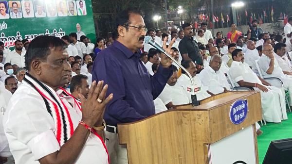 ஈரோடு இடைத்தேர்தலில் தோல்வி பயம்.. காங்கிரஸ் பின்னால் திமுக ஒளிந்திருக்கிறது.. கிருஷ்ணசாமி தாக்கு!