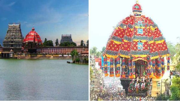 திருவாரூர் தியாகராஜர் கோவில் பங்குனி உத்திர கொடியேற்றம்.. ஏப்ரல் 1ல் ஆழித்தேரோட்டம்