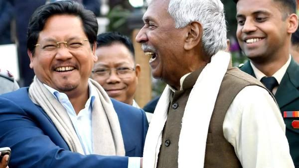 மேகாலயா: பாஜக கூட்டணி அரசுக்கு ஆதரவு என அறிவிப்பதா? 2 எம்.எல்.ஏக்களுக்கு மாநில அமைப்புகள் வார்னிங்!