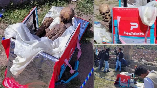 கேரிபேக்கிற்குள் 'மம்மி'.. தெறித்து ஓடிய கும்பல்.. இளைஞர் சொன்னதை கேட்டு உறைந்து நின்ற போலீஸ்.. ஷாக்