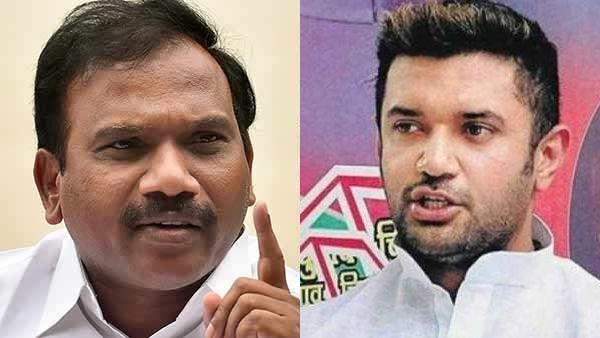 பாஜக பீ டீம் அரசியல்..நயவஞ்சக எண்ணம் வேண்டாம்..சிராக் பஸ்வானை குட்டிய ஆ.ராசா