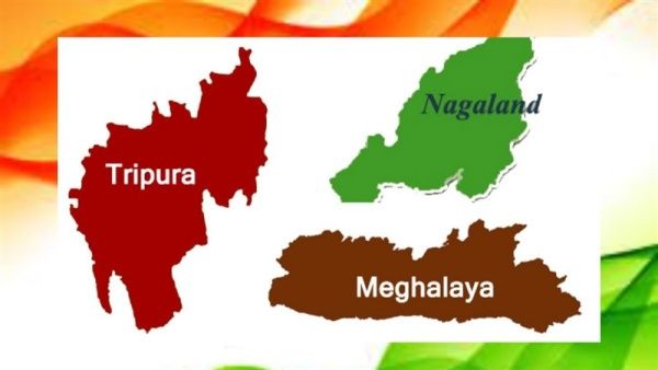 திரிபுராவில் ஆட்சியை தக்க வைத்த பாஜக- நாகாலாந்தில் பாஜக கூட்டணி வெற்றி! மேகாலயாவில் பின்னடைவு!
