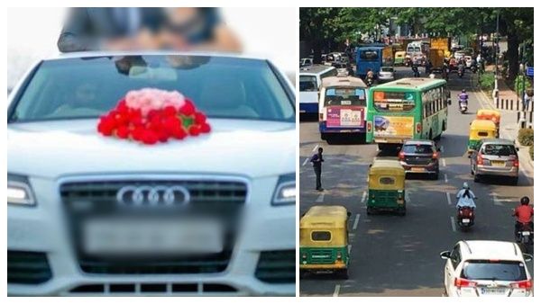 திருமணம் ஆன மறுநாளே.. டிராபிக்கில் புது மனைவியை விட்டுவிட்டு.. தப்பி ஓடிய கணவன்.. விரட்டிய மனைவி