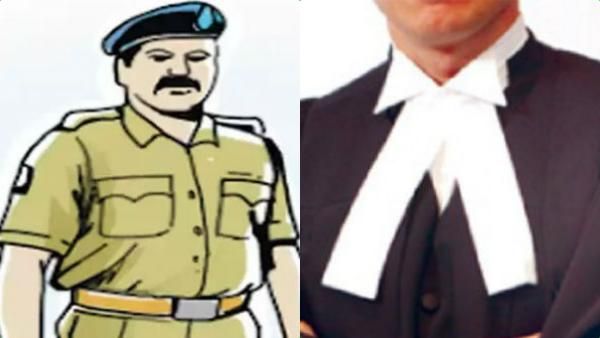 என்னையே நிறுத்துறீங்களா? காவல் அதிகாரியை கடுமையாக தாக்கிய வக்கீல்..சென்னையில் பரபரப்பு