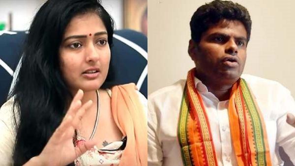 பாஜகவை முடிக்க.. திமுக, விசிக-லாம் தேவையே இல்லை.. அண்ணாமலை மட்டும் போதும்.. காயத்ரி ரகுராம் அட்டாக்!