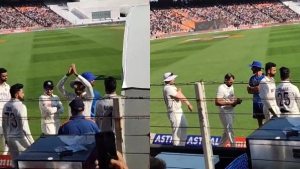 கையெடுத்து கும்பிட்ட ‛ஸ்கை’.. மோடி மைதானத்தில் எழுந்த ஜெய்ஸ்ரீராம் கோஷம்.. ஷமியை சீண்டிய ரசிகர்கள்