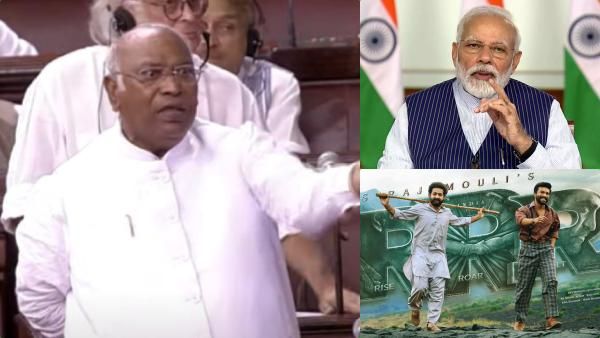 ஆர்ஆர்ஆர் படம் மோடிதான் இயக்கினார் என கிரெடிட் எடுத்துக்காதீங்க..நடாளுமன்றத்தில் கார்கே கலகல பேச்சு