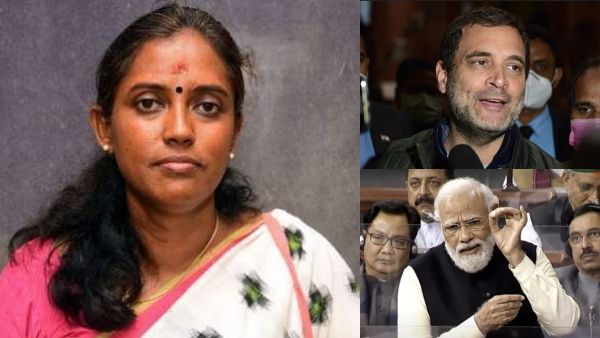 துயரமான நாள்..ராகுல்காந்தியை பார்த்து பயம்..மோடி அரசை வீழ்த்த மீண்டு வருவார்.. ஜோதிமணி ஆவேசம்