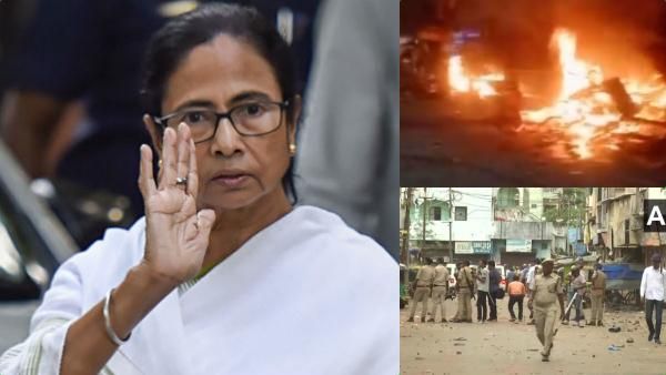 ராம நவமி விழாவில் வெடித்த வன்முறை.. வாகனங்களுக்கு தீ.. ஹவுராவில் பதற்றம்! மம்தா பகீர் குற்றச்சாட்டு!