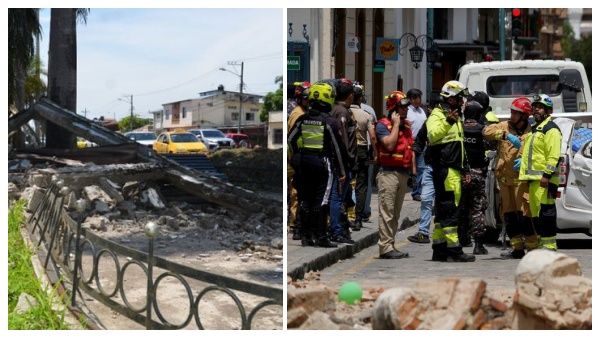 குலுங்கியது ஈக்வடார்! 6.8 ரிக்டரில் சக்திவாய்ந்த நிலநடுக்கம்.. சரிந்த கட்டடங்கள்! பலர் பரிதாபமாக பலி