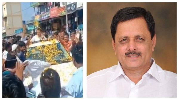 ஊழல் புகாரில் சிக்கிய பாஜக எம்எல்ஏவுக்கு பிரம்மாண்ட வரவேற்பு தந்த பாஜக! உற்று பார்த்த பொதுமக்கள்