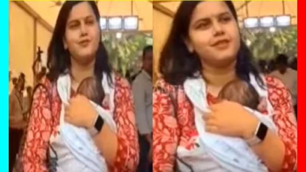 ஆ.. நமீதாவை பாருங்க.. குழந்தையுடன் படக்குனு சபைக்குள்ளயே வந்துட்டாரு.. அப்படியே மலைத்து பார்த்த ஜனம்