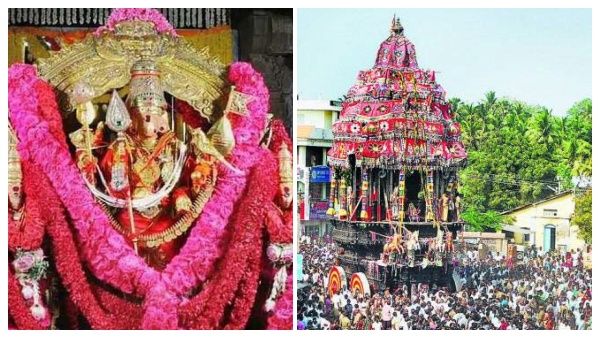 மாசி மகம் தேரோட்டம்..திருச்செந்தூரில் கோலாகலம்.. அலைகடலென திரண்டு வந்து வடம் பிடித்த பக்தர்கள்