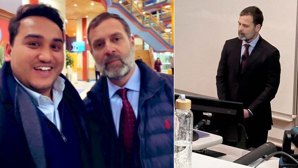 இளமை திரும்புதே! ட்ரிம் செய்த தாடி.. கோட் ஷூட் - லண்டனில் இருந்து ராகுல் காந்தியின் ஸ்டைலான போட்டோ