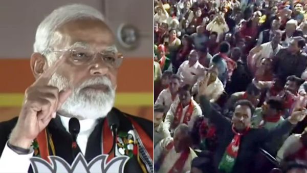 செல்போனில் டார்ச் அடித்து நன்றி சொல்லுங்க.. வடகிழக்கு மாநில தேர்தல் வெற்றியால் பிரதமர் மோடி உற்சாகம்