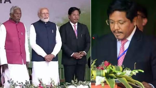 2வது முறையாக மேகாலயா முதல்வரானார் கான்ராட் சங்மா! பதவியேற்பில் பிரதமர் மோடி, அமித்ஷா பங்கேற்பு