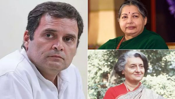 ராகுல் காந்தி மட்டுமல்ல.. இந்திரா காந்தி முதல் ஜெயலலிதா வரை! தகுதி நீக்கம் செய்யப்பட்ட 