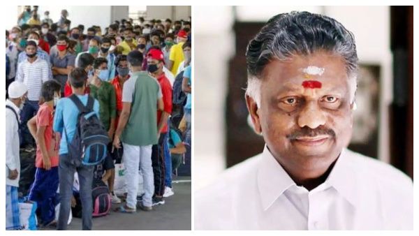 வட இந்திய தொழிலாளர் விவகாரத்தில் வதந்தி- இரும்புக் கரம் கொண்டு ஒடுக்குங்க- ஓபிஎஸ்
