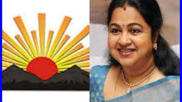 நடிகை ராதிகா சரத்குமார்.. திடீர்னு திமுகவில் மேடையில்.. கருணாநிதி டாபிக் வேற.. அப்ப 