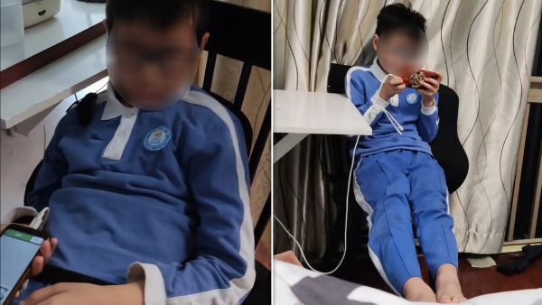 படிக்காமல் நீண்ட நேரம் கேம் விளையாடிய மகன்.. 