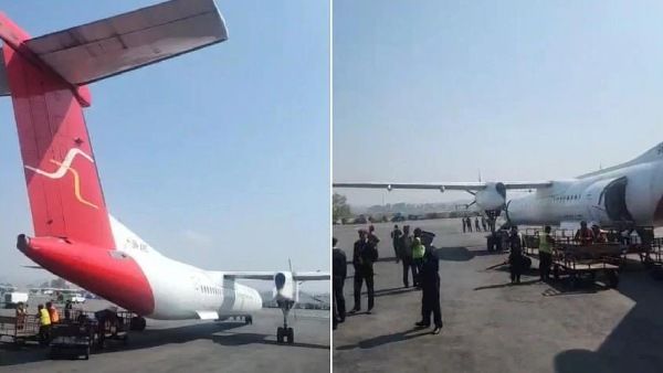 நடுவானில் திக் திக்..அச்சத்தில் உறைந்த பயணிகள்..அவசர அவசரமாக தரையிறங்கிய நேபாளம் விமானம்..என்னாச்சு?