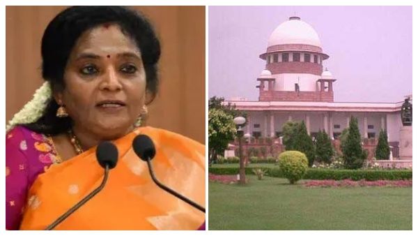 ஆளுநர் தமிழிசைக்கு எதிராக உச்சநீதிமன்ற கதவை தட்டிய தெலுங்கானா அரசு.. மசோதாக்கள் நிலுவை தொடர்பாக மனு!