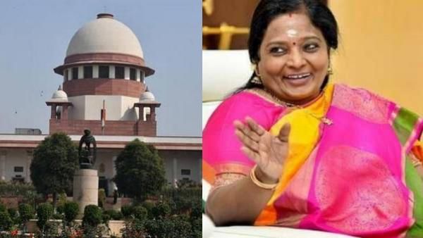 ஆளுநர் தமிழிசைக்கு எதிரான தெலங்கானா அரசு வழக்கு.. மத்திய அரசு பதில் அளிக்க உச்சநீதிமன்றம் உத்தரவு!