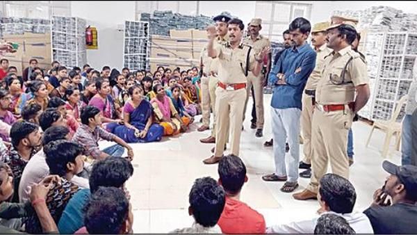 எல்லாம் பொய்.. நாங்க இருக்கோம்.. திருப்பூரில் வட மாநில தொழிலாளர்களுக்கு நம்பிக்கை அளித்த போலீசார்!