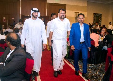 துபாயில் அமீரக திமுக நடத்திய கிராண்ட் இஃப்தார்! திமுக எம்.பி. எம்.எம்.அப்துல்லா பங்கேற்பு!