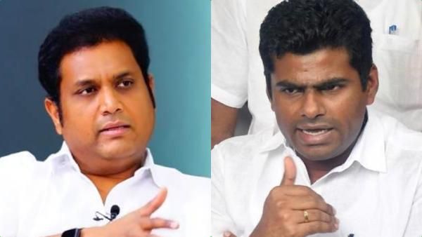 'டார்கெட் அண்ணாமலை'.. ஆரம்பிச்சு வச்ச காயத்ரி ரகுராம்.. கெட்டியாக பிடித்துக்கொண்ட டிஆர்பி ராஜா