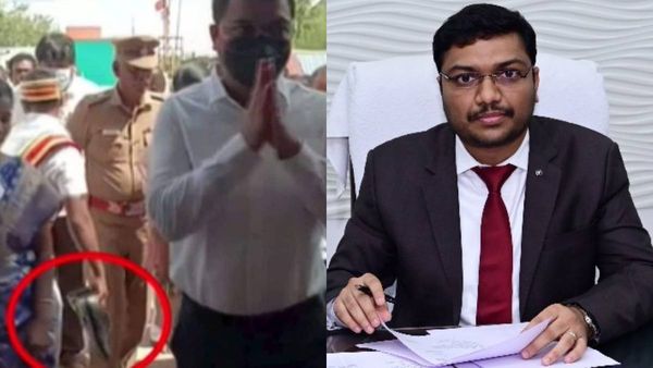 டவாலியை அழைத்து ஷூ எடுக்க சொன்ன கள்ளக்குறிச்சி கலெக்டர் ஷ்ரவன் குமார் ஜடாவத்.. வலுக்கும் எதிர்ப்பு